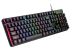 Клавиатура проводная игровая KR-6300 (с разноцветной подсветкой) Black
