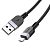 Usb-cable Micro USB HOCO X109 2.4A 3m (круглый) Black