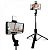 Утримувач для Selfi Monopod NeePho P170S (з триногою) Black