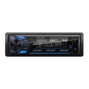 Автомагнітола CYCLONE MP-1093 BA (Microsoft SD, Bluetooth, FM, USB,12 міс гарантія)