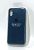 Чохол iPhone X/XS Silicon Case original FULL №54 Blue cobalt (4you) Чохол iPhone X/XS Silicon Case original FULL №54 Blue cobalt (4you)