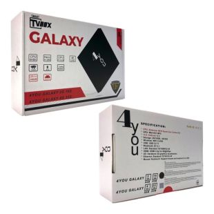 Smart TV 4you GALAXY 4/32Gb (+Voice! Dual band WiFi, Bt 5.1, Allwinner H618,64 bit, Android 12) 