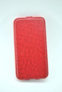 Книжка "Ulike" Lenovo A2010 вертикальная red (Кожа, силикон) "Акционная цена"
