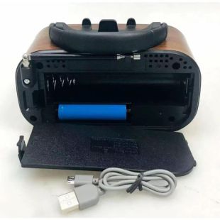 Радиоприемник Golon RX-BT628S (USB+SD,солнечная батарея) Gold