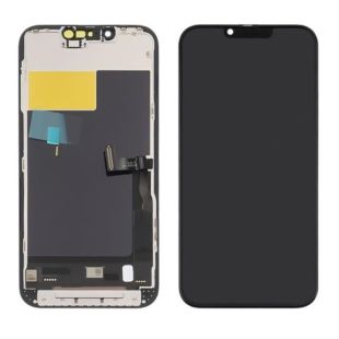 LCD iPhone 13 Pro із чорним тачскрином + дисплейна рамка ZY-IN CELL FHD (M) 