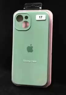 Чохол iPhone 13 Silicon Case original FULL Camera № 17 spring mint ( 4you )