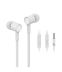 Наушники Celebrat D2 (микрофон, плоский шнур) White
