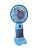 Вентилятор ручний Hello Sumer NO.121 (mini, АКБ, підставка, 1 режим) Blue