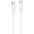 Cable Type-C/Type-C HOCO X115 240W 1m (круглий) White