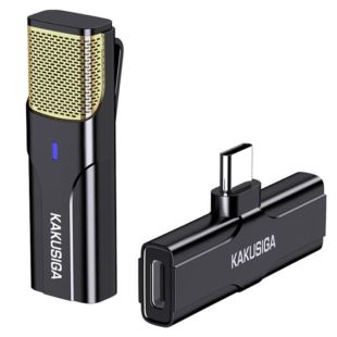Мікрофон бездротової Kakusiga KSC-1106 (Type-C) Black
