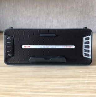 Радиоприемник Golon RX-S2618BTS (Bluetooth, USB, microSD. солнечная батарея, фонарик) Black