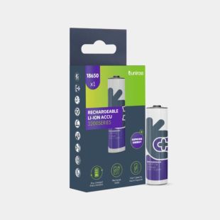 АКБ 18650 Uniross 3200mAh (захист від перезаряду)