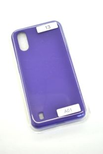 Чехол Samsung A01/A015 Silicon Original FULL №13 Violet (4you) "Акционная цена"