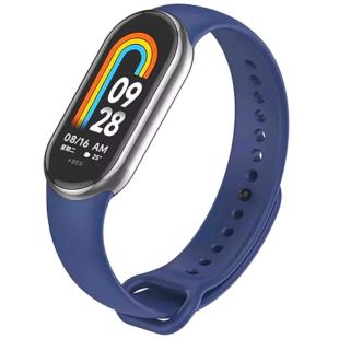 Ремінець на браслет фітнес Xiaomi mi band 8/9/10 Blue