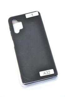 Чохол Samsung A32 (4G) Silicon Original FULL №1 Black (4you)