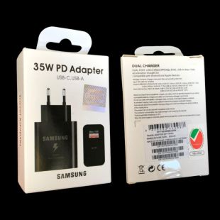 CЗУ SAMSUNG S21 35W original ModeL (EP-T6530NBEGWW) USB / TYPE-C Black