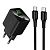 МЗП-USB HOCO CS83A PD20W+QC3 3A (1 Usb/1Type-C) + кабель Type-C-Type-C Black