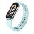 Ремінець на браслет фітнес Xiaomi mi band 8/9/10 Hazy blue