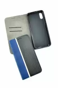 Flip Cover for Huawei P40 Lite / Nova 7SE Carbon (5G) Dark Blue / black (4you) "Акційна ціна"
