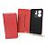 Flip Cover for Xiaomi Redmi Note 14(4G) 164mm Europe Version Fiber Red (4you)