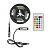 LED стрічка USB RGB 5V, IP 20, 2м, з Bluetooth та пультом, на самоклейці (М) - Ціна Тижня!