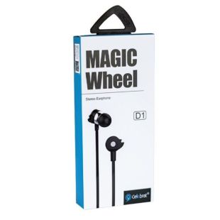 Наушники Celebrat D1 (микрофон, плоский шнур) Black