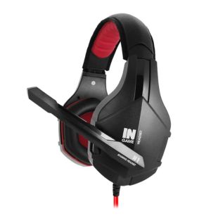 Наушники Gemix N1 (микрофон, мониторы) Black/red