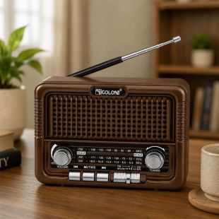 Радиоприемник Golon RX-7070BT (Bluetooth, USB, microSD) Brown