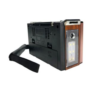 Радіоприймач Golon RX-BT087 (Bluetooth, USB+SD, ліхтарик) Rose gold