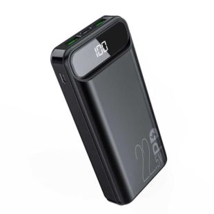 Power Bank 20000mAh Aspor A396 (22.5W/PD/QC4.0) Black (12міс гарантія)