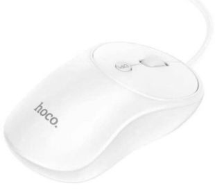 Мышь проводная HOCO GM13 White