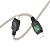Cable Type-C/iPhone 5 HOCO U124 (круглий) Black