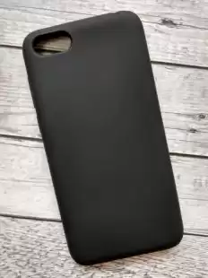 Чохол Huawei Y7 Prime (2018) Silicon Cover Soft Touch (чорний) "Акційна ціна"