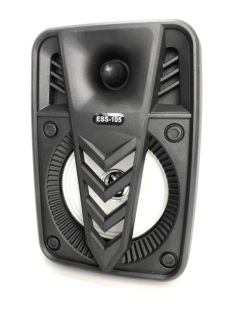 Портативная колонка ESS-105 (USB+SD+Bluetooth+FM+адаптер от сети+1-динамик) Black