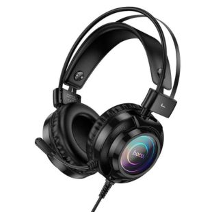 Гарнитура HOCO W110 (микрофон) (Мониторы) Black