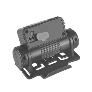 Фонарик налобный LED T123 XPE + COB, 150 1m, встроеный АКБ 1000 mAh,Type-C,6 режимов,black (М)