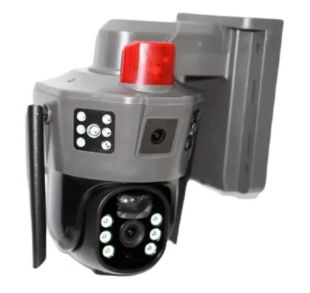 IP-камера TD35G-4G (вулична, із сонячною панеллю) Black