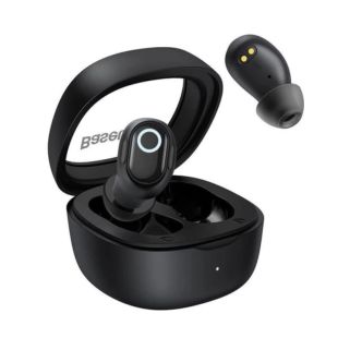 Bluetooth-гарнитура Baseus Bowie WM02 True Wireless Earphones Black NGTW370201