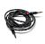 Аудио кабель 3,5mm/3,5mm AUX 4you Suris 1.5m черный  (от10шт - 10%)