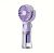 Вентилятор ручний SPRAY FAN LX633Y Violet (зволожувач, підставка для телефону, 3 режими, Type-C)