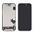 LCD iPhone 15 із чорним тачскрином + дисплейна рамка ZY-IN CELL FHD (M) 