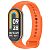 Ремінець на браслет фітнес Xiaomi mi band 8/9/10 Orange