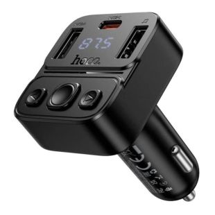 FM модулятор HOCO E87 Black