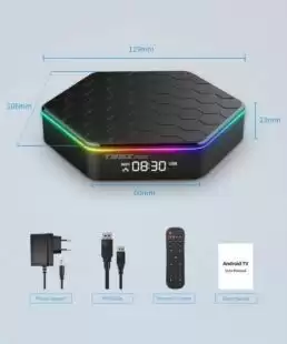 Smart TV T95Z PLUS (2 / 16GB, Allwinner h618 Quadcore cortex-A53, Mali-G31 MP2, Android 12.0, 2.4G)