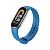 Ремінець на браслет фітнес Xiaomi mi band 8/9/10 Cornflower
