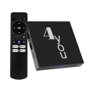 Smart TV 4you GALAXY 4/32Gb (+Voice! Dual band WiFi, Bt 5.1, Allwinner H618,64 bit, Android 12) 