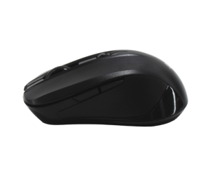 Миша бездротова 4you M6 black (Тиха, 2.4Ггц, 6кн, 800-1600DPI, 12міс гарантія) 