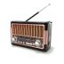 Радиоприемник Golon RX-BT086 (Bluetooth, USB+SD, фонарик) Rose gold