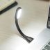 LED USB лампочка 3W гибкая, холодный свет черная (М)