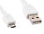 Usb-cable Micro USB Cablexpert CCP-mUSB2-AMBM-W-0.5M белый